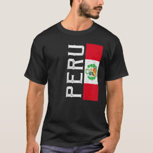 T-shirt Pérou Heritage Pride Pays Soutien Drapeau péruvien