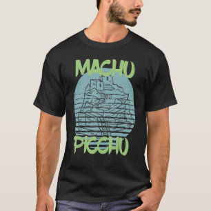 T-shirt Pérou Souvenir Machu Picchu Ville en ruine Amériqu