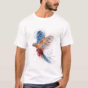 T-shirt perroquet