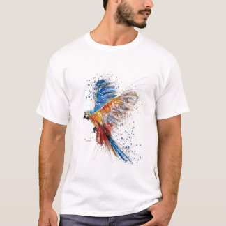 T-shirt perroquet