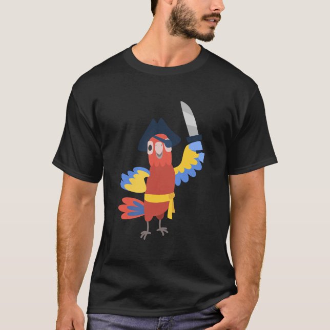T-shirt perroquet (Devant)