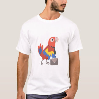 T-shirt perroquet