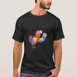 T-shirt perroquet