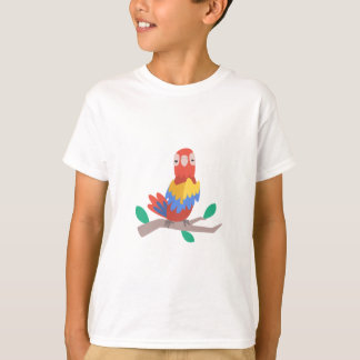 T-shirt perroquet