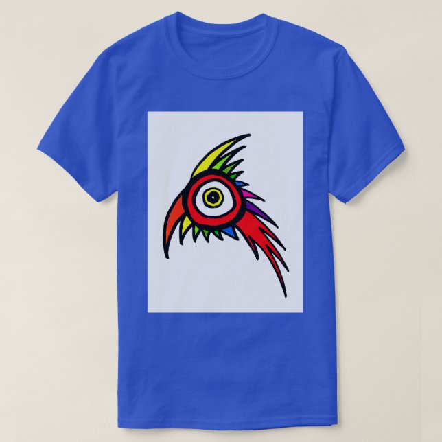 T-shirt perroquet 35 1 (Design devant)