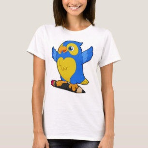 T-shirt Perroquet au crayon