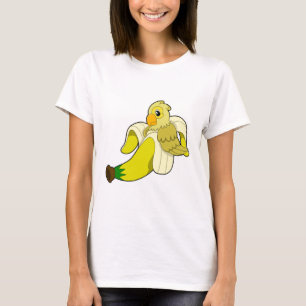 T-shirt Perroquet avec banane