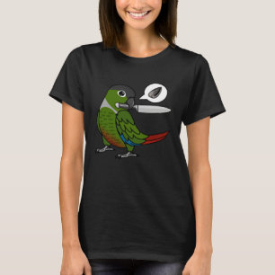 T-shirt Perroquet couteau veut des graines I Conure à joue