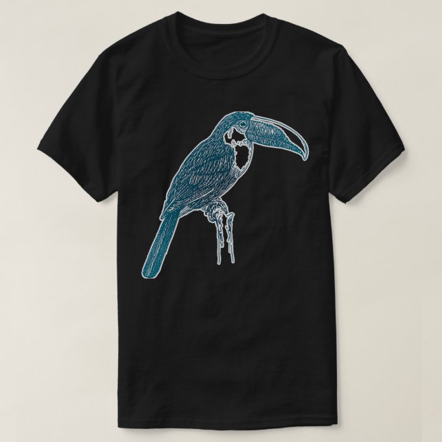 T-shirt Perroquet d'oiseaux toucans Tucan Animaux 3 (Design devant)