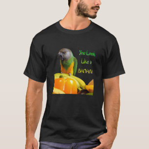 T-shirt Perroquet drôle du Sénégal