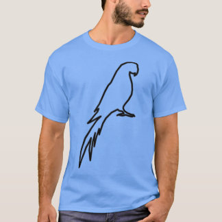 T-shirt perroquet et perroquet