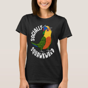 T-shirt Perroquet gaucher socialement I Jenday Conure