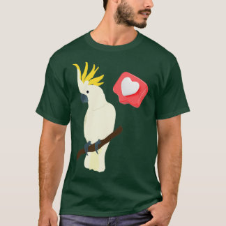 T-shirt perroquet gris africain 13