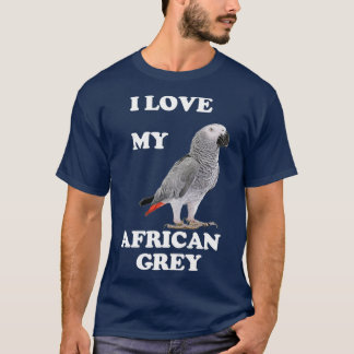 T-shirt Perroquet gris africain 26