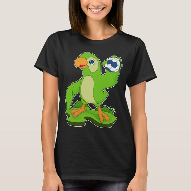 T-shirt Perroquet Handball player Handball Sports (Devant)