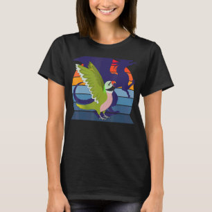 T-shirt Perroquet rétro I WingwingDragon I Mustache Parake