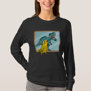 T-shirt Perroquet & Rex Reflection I Perruche Lutino Jaune