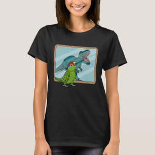 T-shirt Perroquet & Rex Réflexion I Amazone à tête rouge m