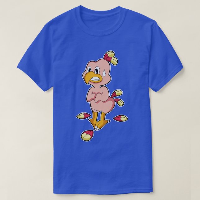 T-shirt Perroquet sans plumes (Design devant)