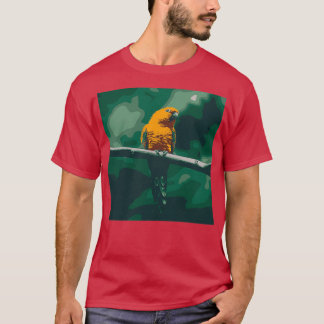 T-shirt Perroquet solitaire