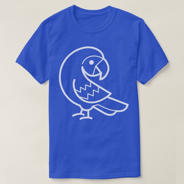 T-shirt Perroquet Vous Regardant 85 (Design devant)
