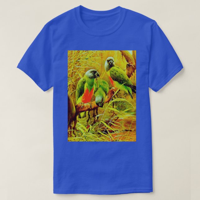 T-shirt Perroquets 4 (Design devant)