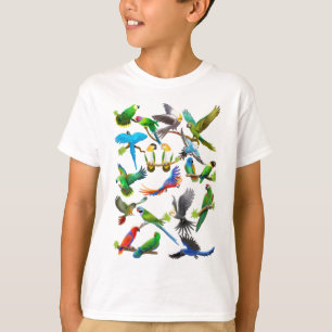 T-shirt Perroquets en abondance