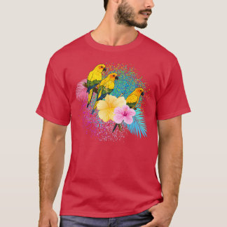 T-shirt Perroquets jaunes