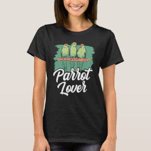 T-shirt Perroquets mignons Animaux de compagnie