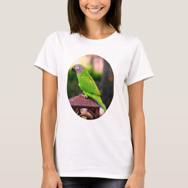T-shirt Perrot de purée à tête cendrée    (Devant)