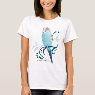 T-shirt Perruche bleue