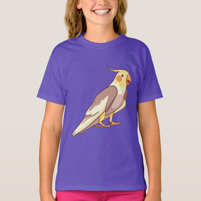 T-shirt Perruche calopsitte (Devant)