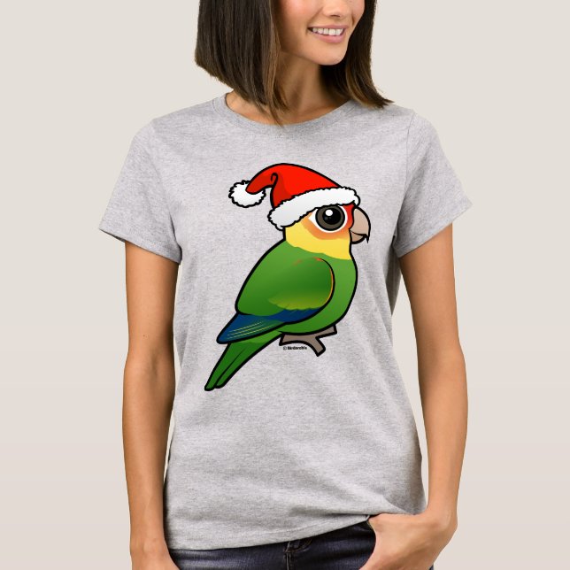 T-shirt Perruche père Noël Carolina (Devant)