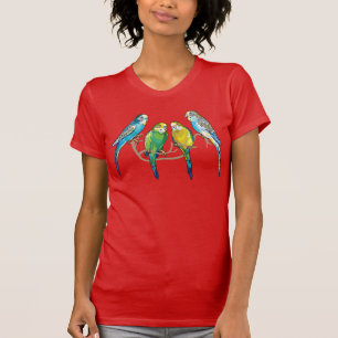T-shirt perruches