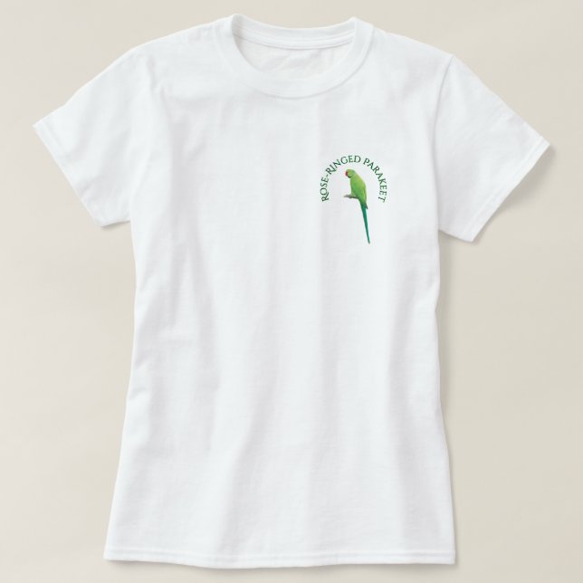 T-shirt - Perruque à anneau Rose (Design devant)