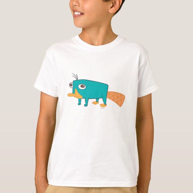 T-shirt Perry le Platypus (Devant)