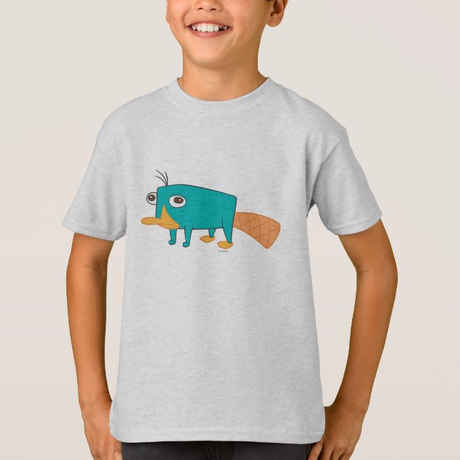 T-shirt Perry le Platypus (Devant)