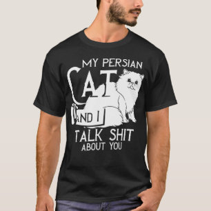 T-shirt Perse Chat Cadeau Kitten Propriétaire Lover