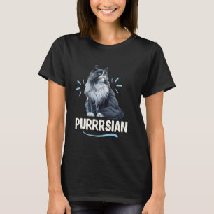 T-shirt Perse Chat PURRSIAN Funny Chats Perse Propriétaire