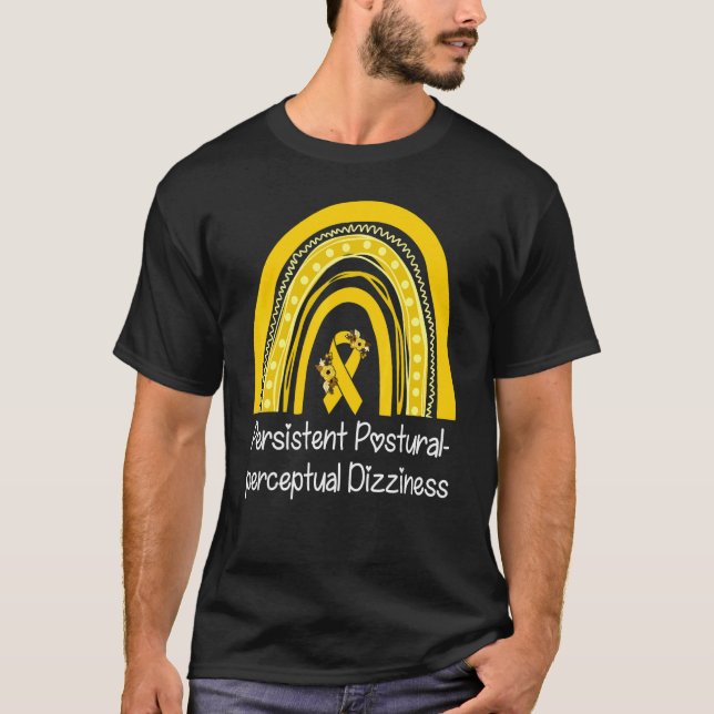 T-shirt Persistance postural perceptuel Dizziness PPPD cri (Devant)