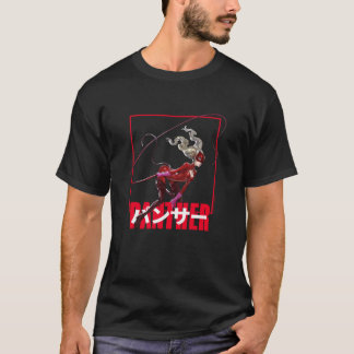 T-shirt Persona 5 Panther Ann with Kanji RPG Video Game