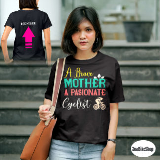 T-shirt Personalizada para la MAMA Ciclista Apasionada