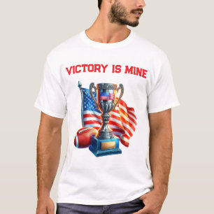 T-Shirt-Personalize Your Game Day Football Shirt