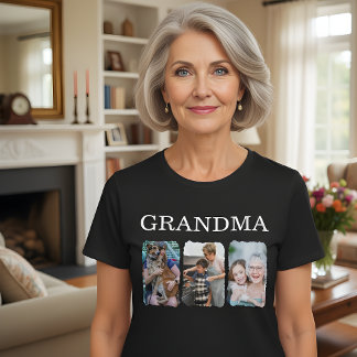 T-shirt Personalized Grandma Photo
