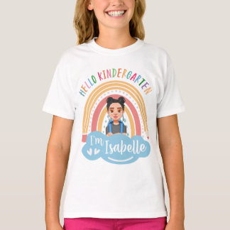 T-shirt Personalized Kindergarten Shirt for Kids