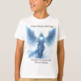 T-shirt Personalized Love, Peace and Joy Winter Halo 