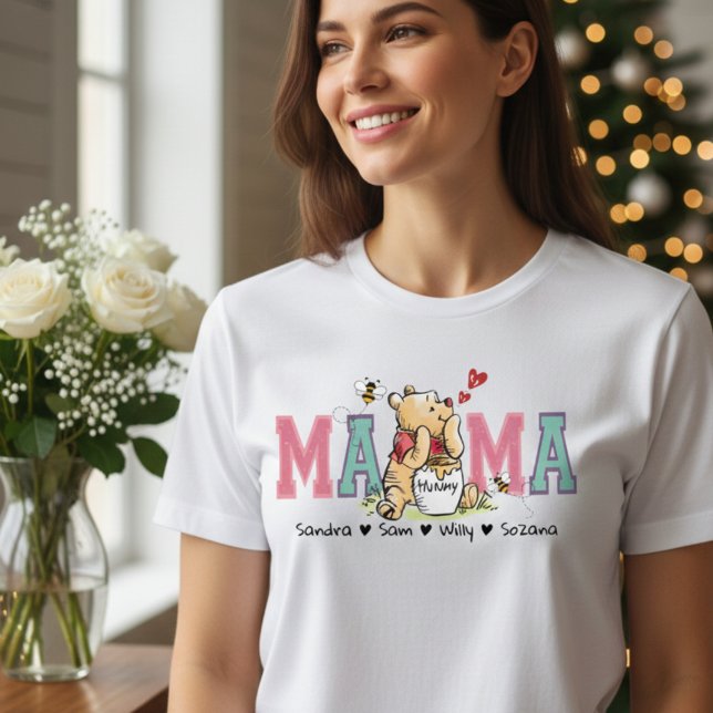 T-shirt Personalized Mama Bear Sweatshirt with Kids Names (Personalized Mama Bear Sweatshirt with Kids Names)