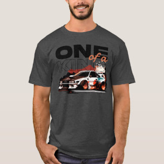 T-shirt Personalized racing car with eplosion of colors a