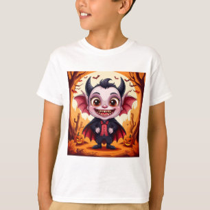 T-shirt Personnage Amusant Pour La Collection Halloween