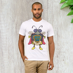 T-shirt Personnage de super-héros insecte volant Dieu du v